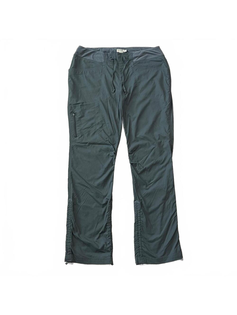 Royal Robbins Womens Outdoors Hiking Pull On Pants Gray Size Large
